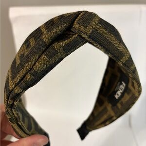 Fendi Brown Headband for women